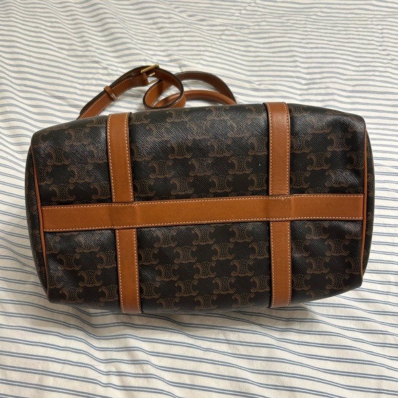Celine 2019 Boston Bag in Triomphe Canvas - Picture 3 of 14